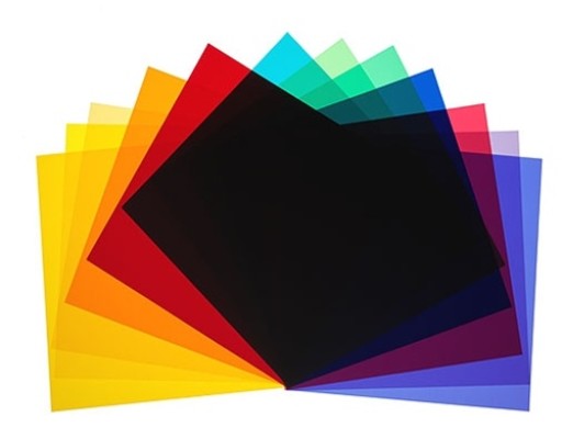 Colour filters for P70, set of 12 pieces