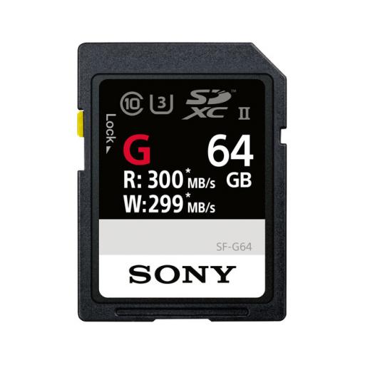Sony 64GB SF-G Series UHS-II SDXC Memory Card