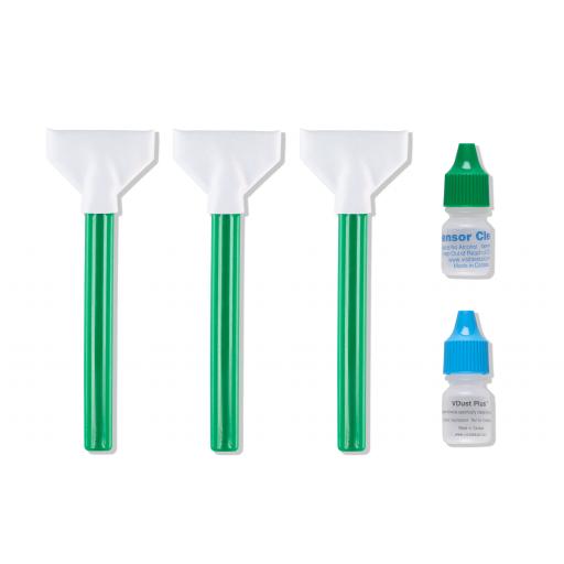 Phase One Visible Dust Cleaning kit (3 Swabs / 2 Fluids)