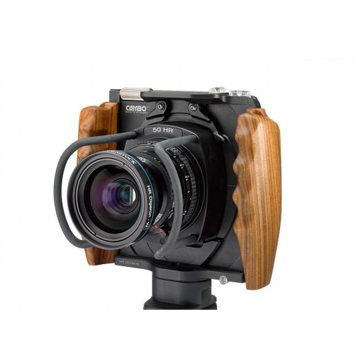 Cambo WRS-1250 Camera Body with Wooden Handgrips