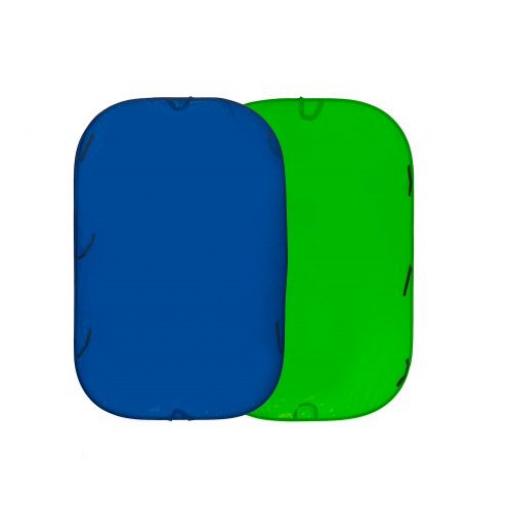 Lastolite Collapsible Reversible 1.8 x 2.1m Chromakey Blue/Green