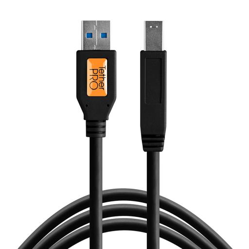 Tether Tools TetherPro USB 3.0 to Male B Cable Black or Orange