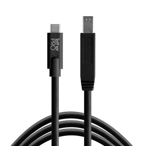 Tether Tools TetherPro USB-C to Male B Cable Black or Orange