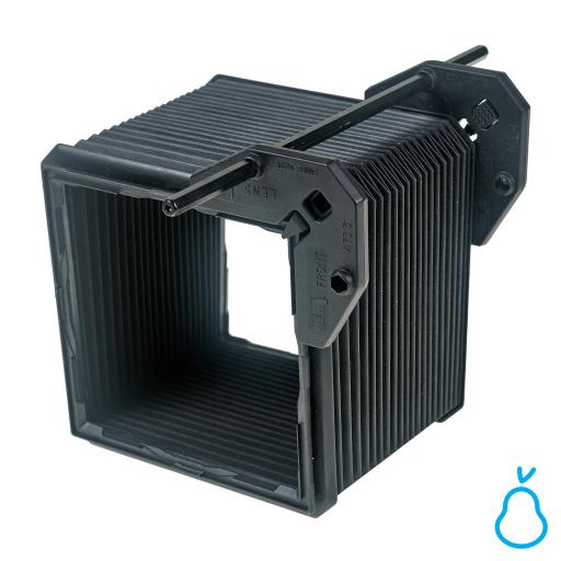 Used Sinar P2 5x4" Bellows with Rod and Clips (Lens Shade Compendium)