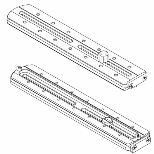 Cambo QR-XL plate 1/4" for PCH, PCF, and CBH-6 Heads (ARCA compatible)