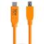 Tether Tools TetherPro USB-C to Mini-B 5-Pin Cable Black or Orange Swatch