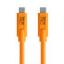Tether Tools TetherPro USB-C to USB-C Cable Black or Orange Swatch
